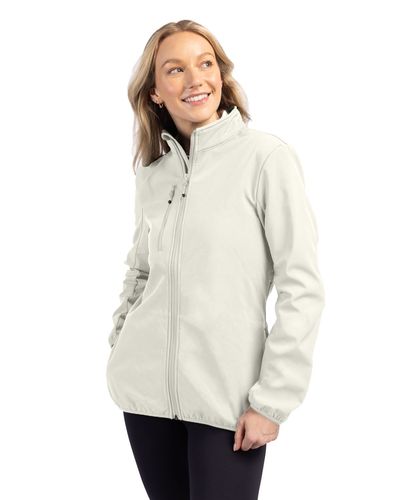 Ladies Clique Trail Eco Stretch Softshell Full-Zip Jacket